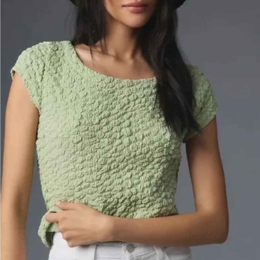 Anthropologie Socialite Popcorn Tee